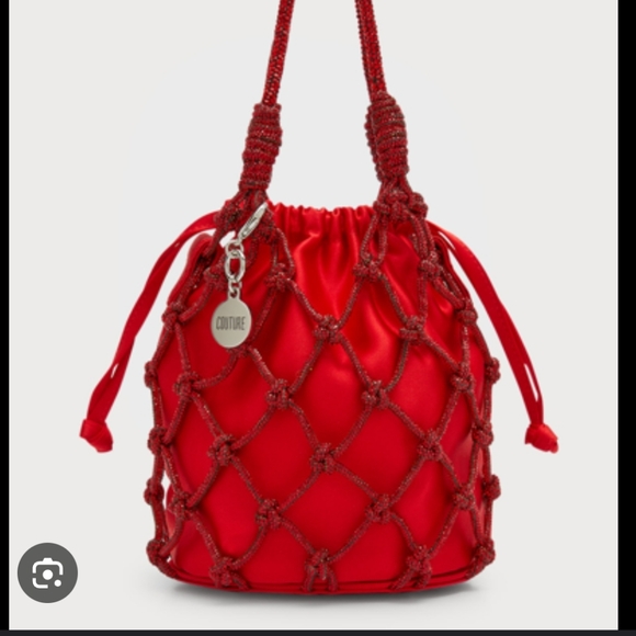 Judith Leiber sparkle net pouch - Picture 4 of 9